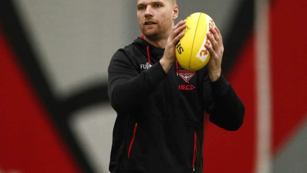Essendon Bombers player Jake Stringer