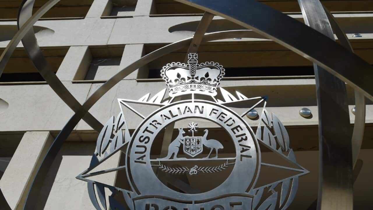 AFP headquarters are seen in Canberra