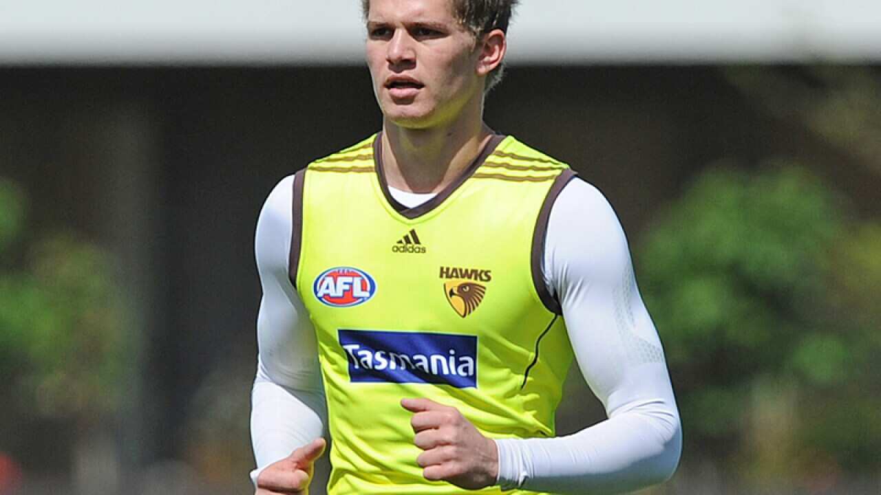 Hawthorn player Jed Anderson