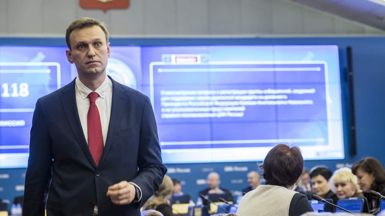 Russian opposition leader Alexei Navalny calls for a boycott of the elections after the Supreme Court upholds ban preventing him from running.