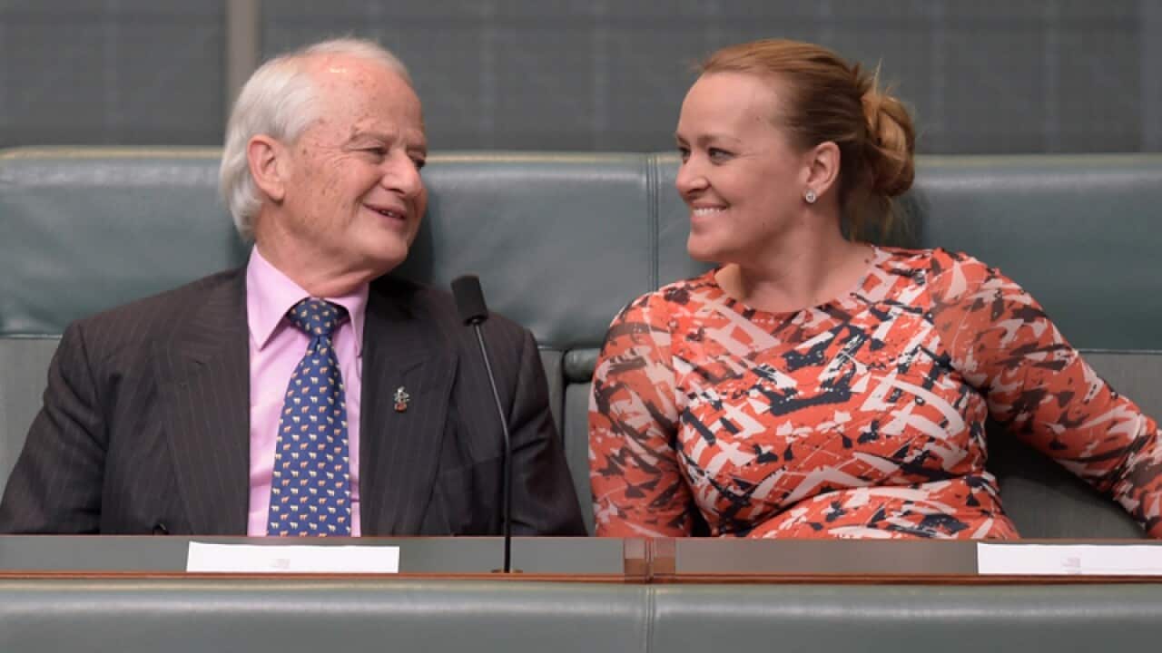 Western Sydney MP Fiona Scott (R)