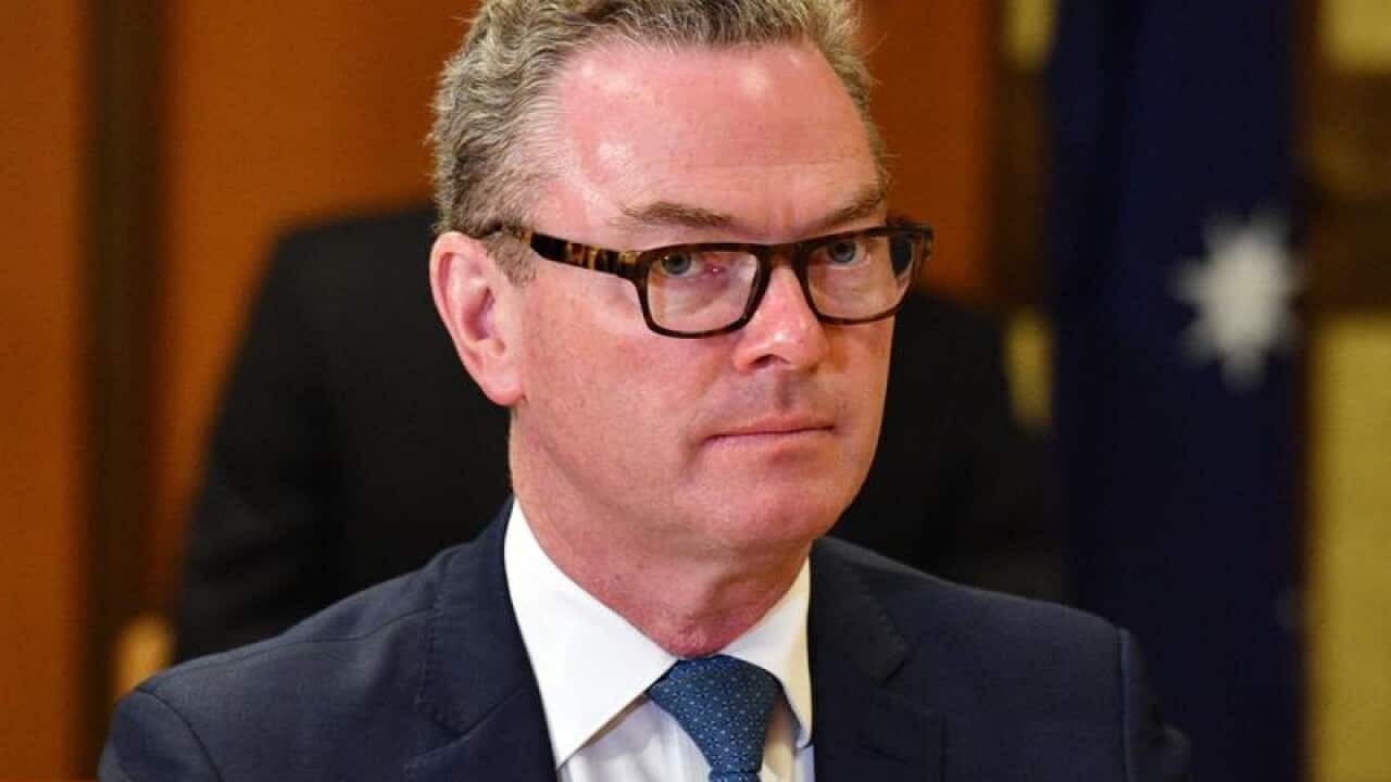 Defence Minister Christopher Pyne