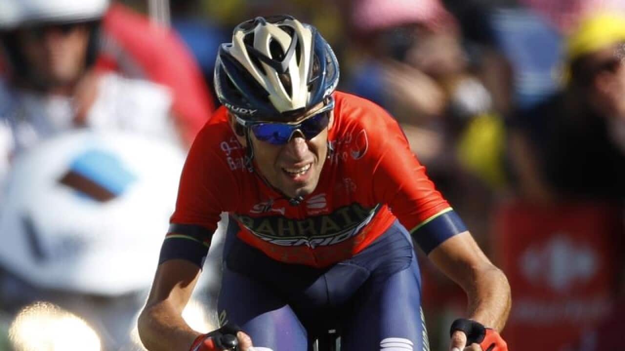 Italian cycling Vincenzo Nibali