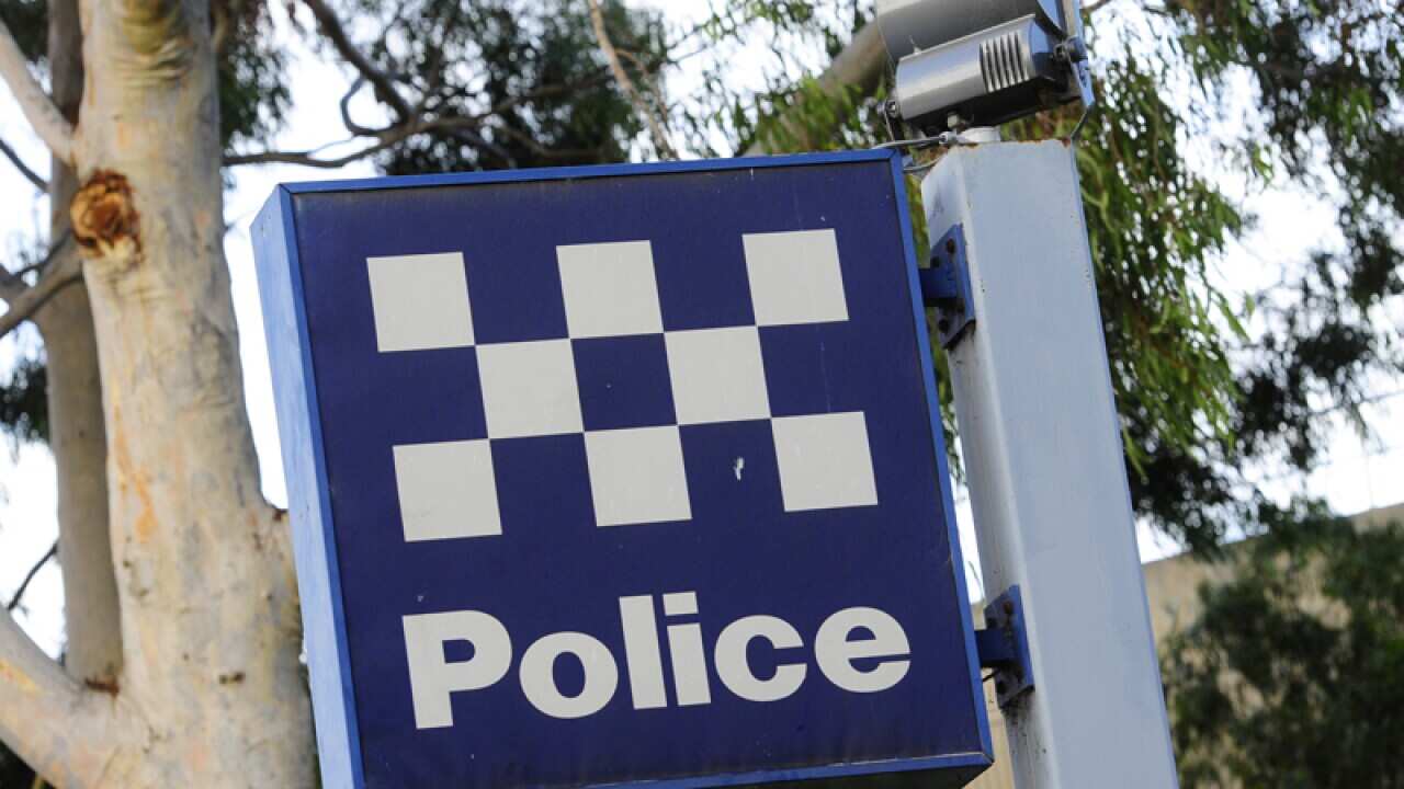 A Police Station sign