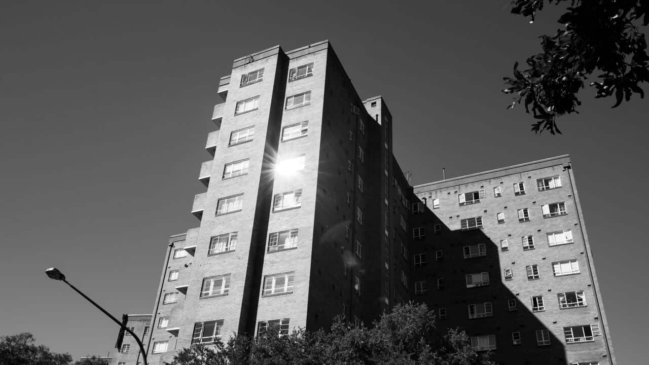 The Greenway social housing towers in Sydney