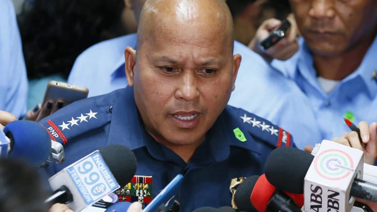 Philippine National Police Chief Ronald Dela Rosa