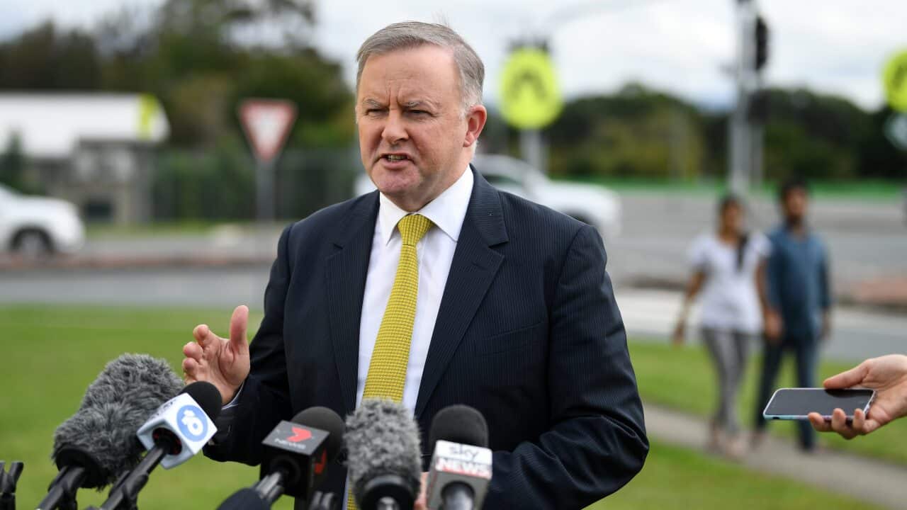 Opposition Leader Anthony Albanese says there's no rush to pass a drought package as the money is not slated to flow for 12 months.