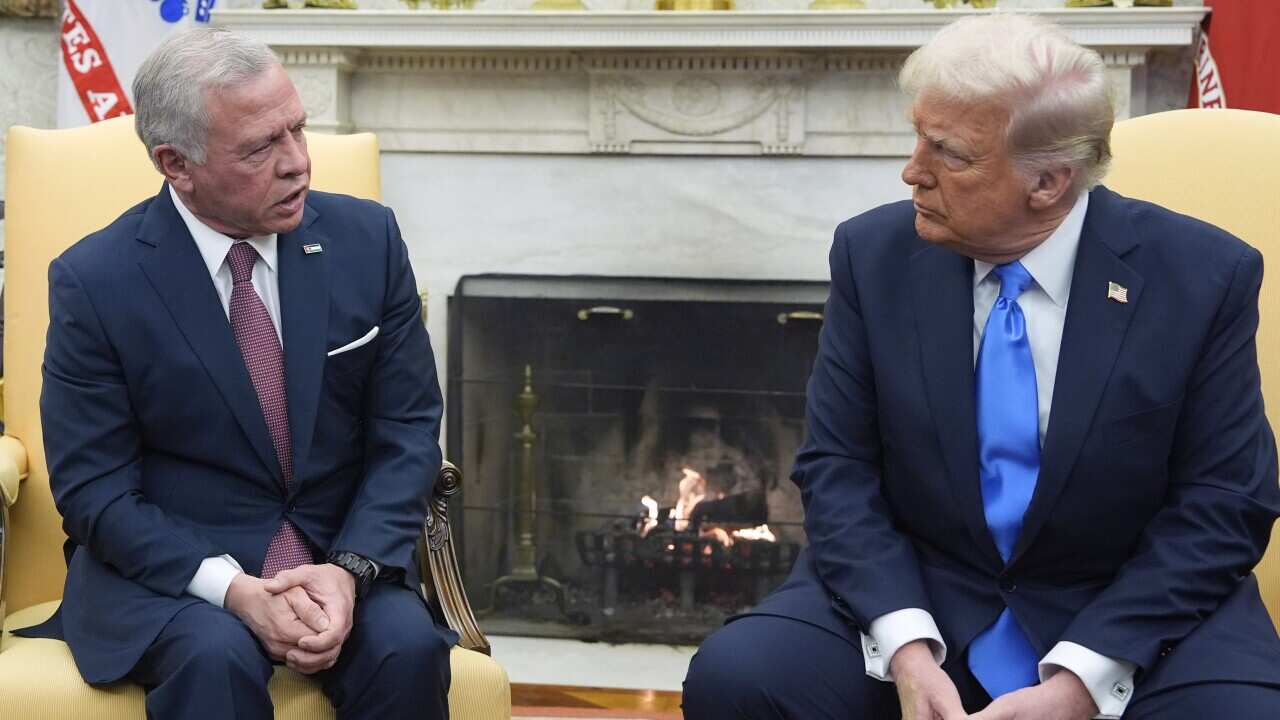Donald Trump,Abdullah II,Hussein