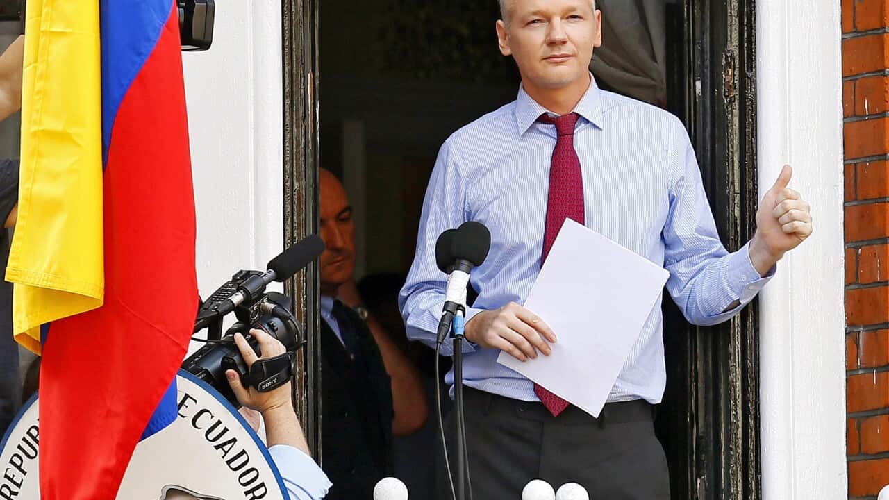 Wikileaks founder Julian Assange in 2012.