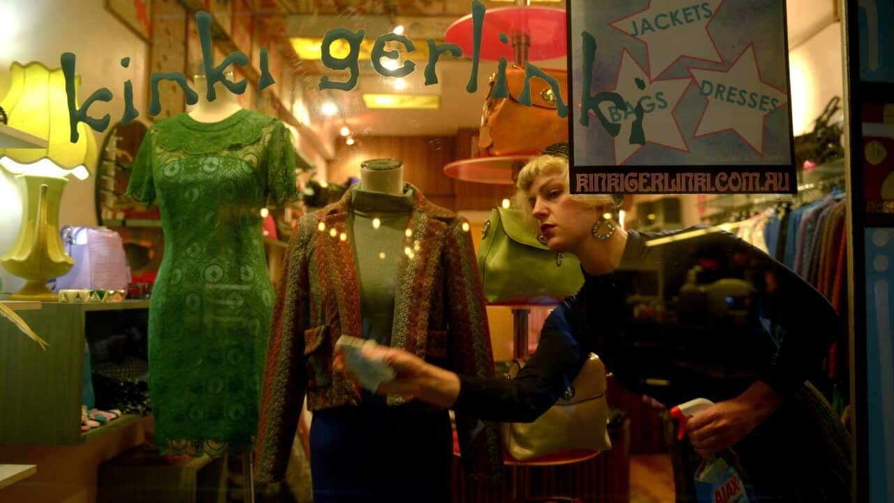 Small business Kinki Gerlinki in Melbourne, Tuesday, May 12, 2015. (AAP Image/Tracey Nearmy) NO ARCHIVING