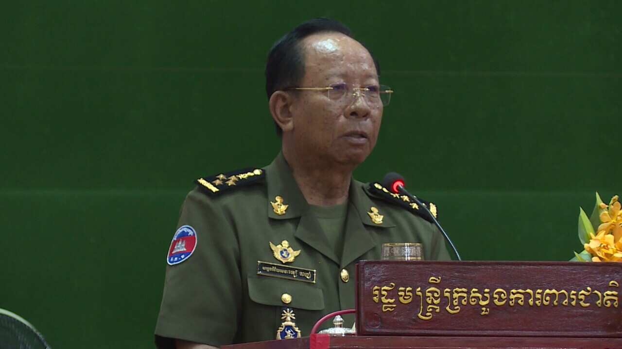 Cambodia defence minister