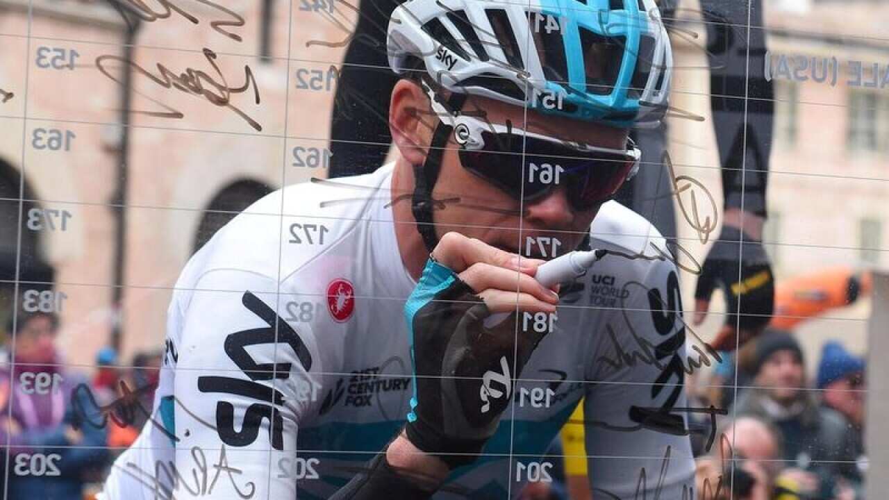 British cyclist Chris Froome