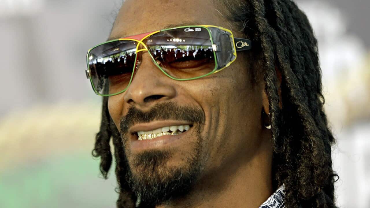 US rapper Snoop Dogg