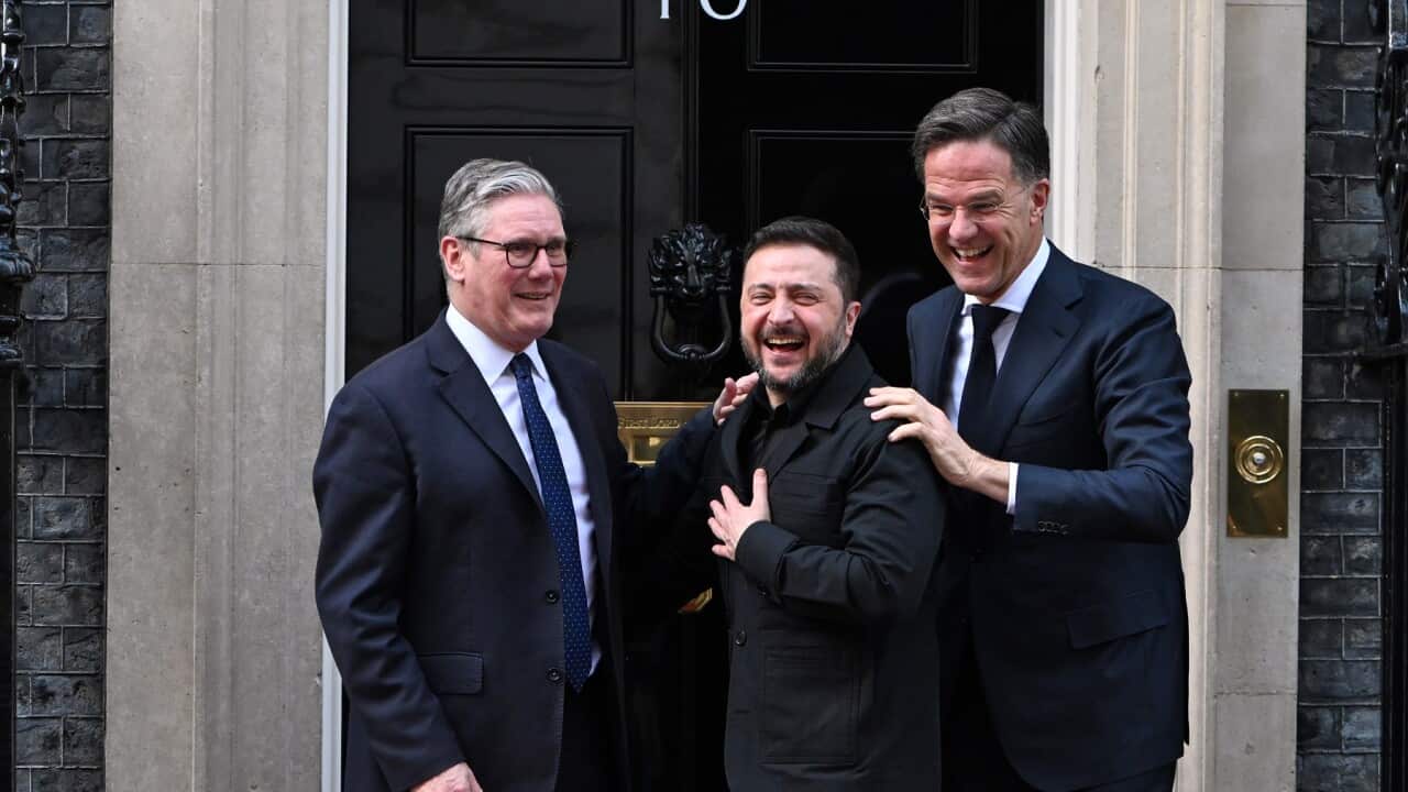 APTOPIX Britain Ukraine NATO