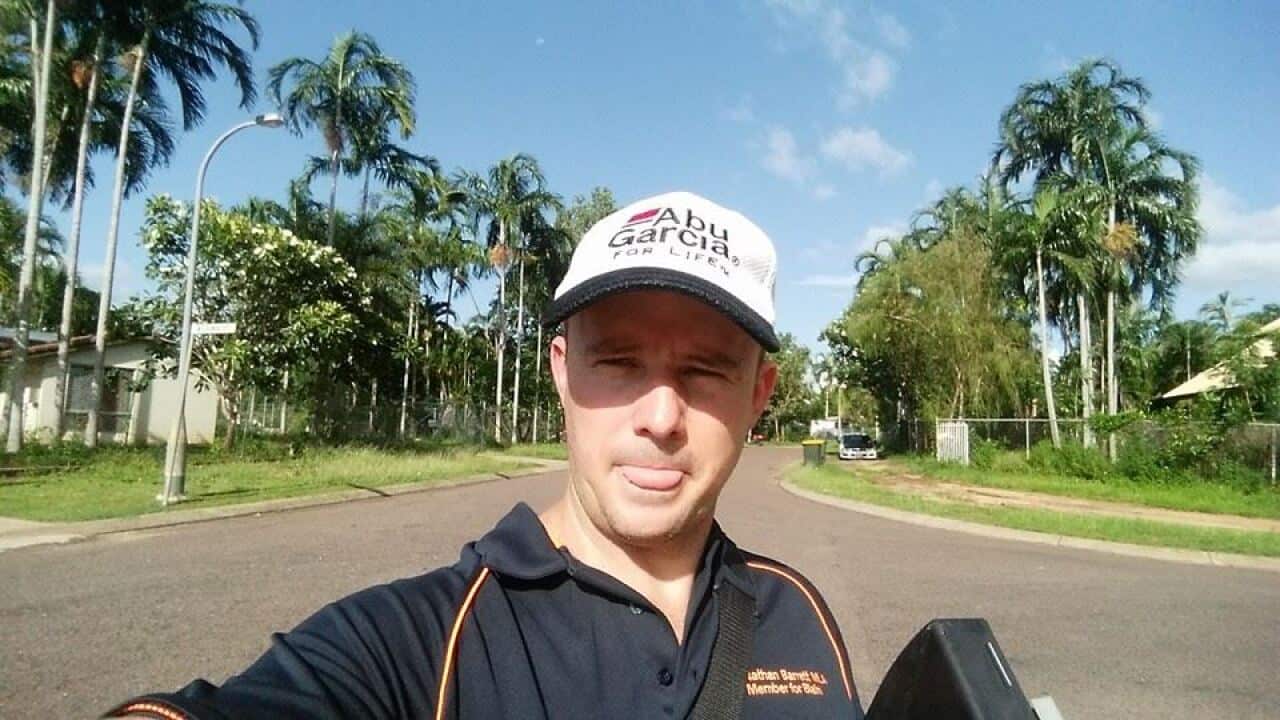 NT Sports Minister Nathan Barrett