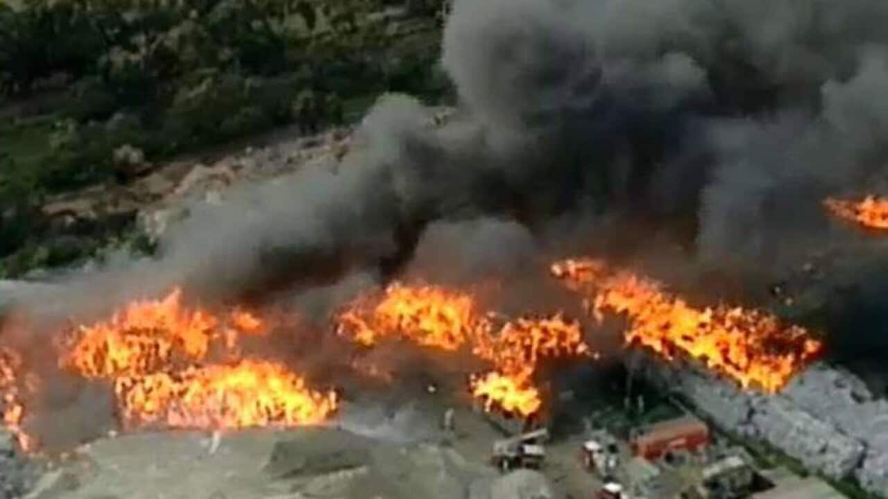 Fire in Coolaroo