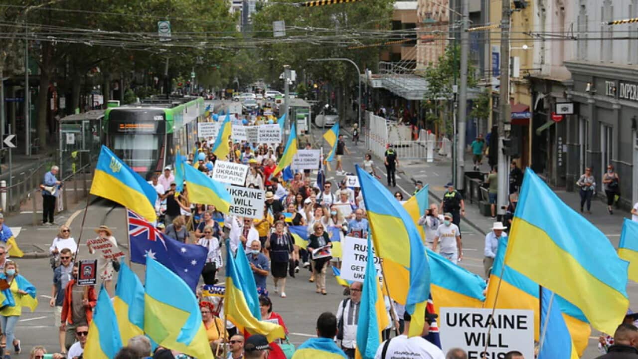 Prime Minister Scott Morrison is warning Australians not to travel to Ukraine.