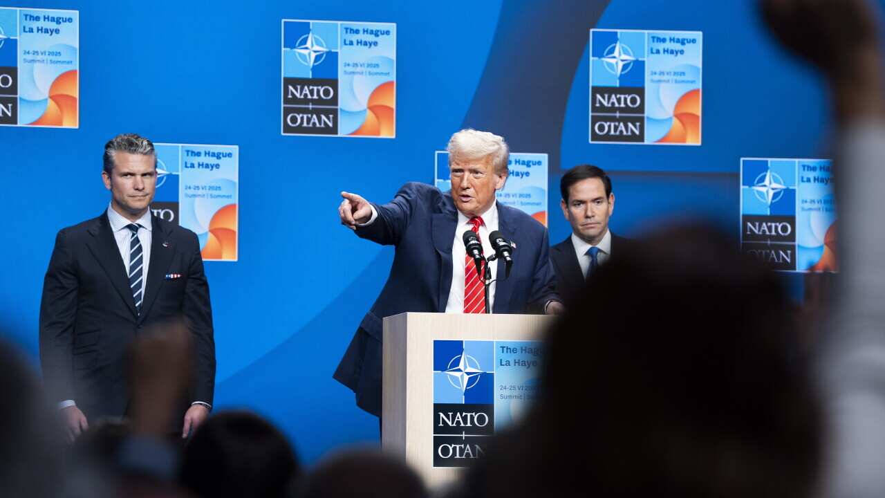 NATO TOP: Trump press conference after NATO summit ends