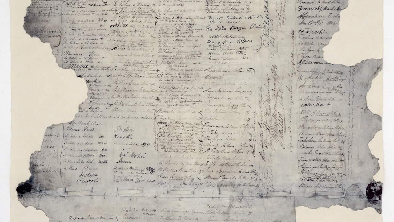 Tiriti o Waitangi, Treaty of Waitangi, first signed 6 February 1840