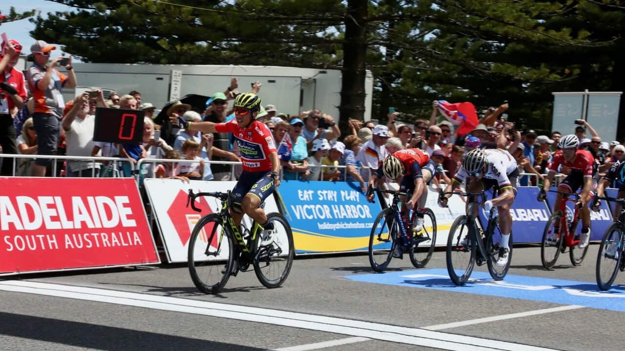 Caleb Ewan, Orica-Scott, Santos Tour Down Under