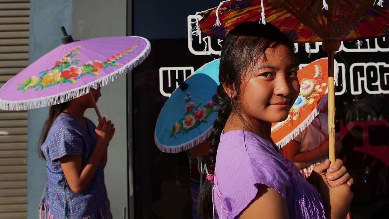 Multicultural communities at the 2017 Tamworth music festival, in regional northern NSW.