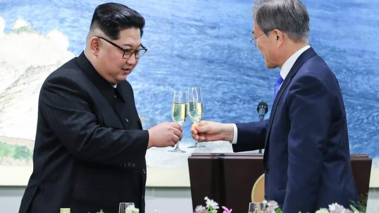 North and South Korean leaders pledge for peace