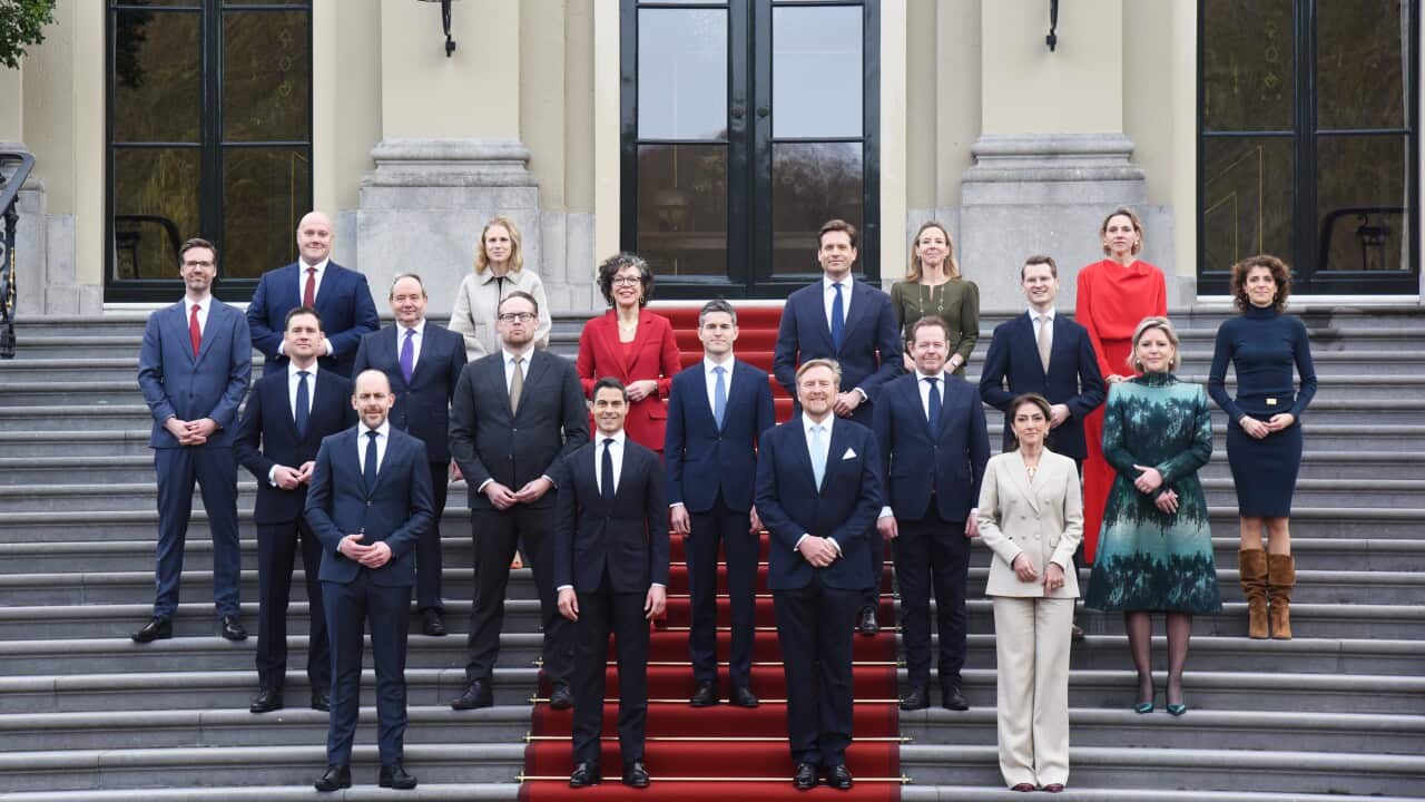 THE NETHERLANDS-THE HAGUE-NEW CABINET-SWEARING-IN