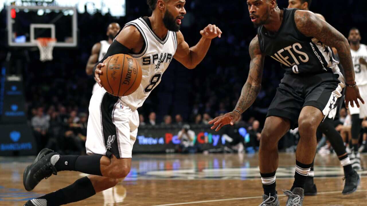 San Antonio Spurs guard Patty Mills