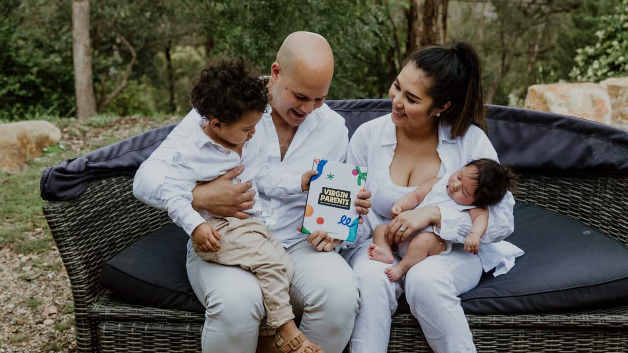 Aggie with her family
