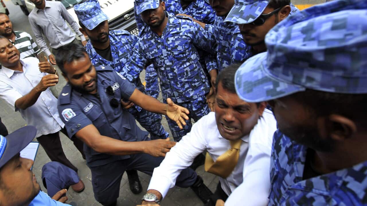 Former Maldives president jailed for 13 years