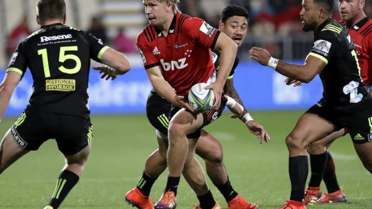 Rugby Crusaders Hurricanes Jack Goodhue