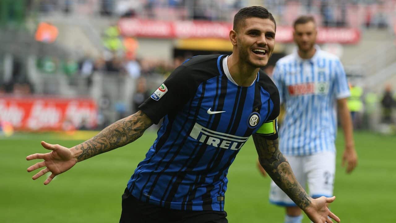 Inter Milan Mauro Icardi Ivan Perisic SPAL