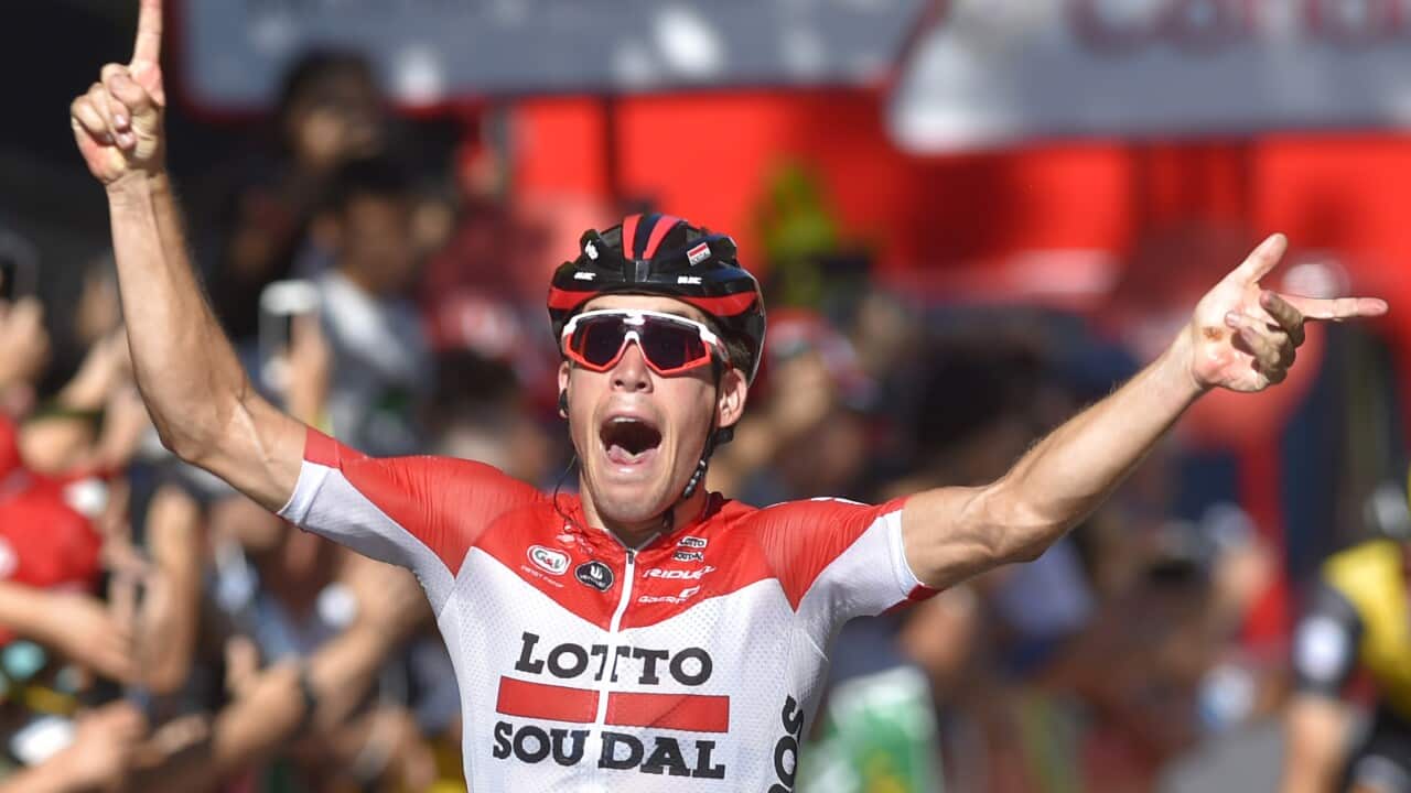 Jelle Wallays, Vuelta a Espana, Lotto Soudal