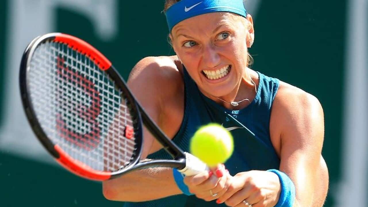 Czech tennis star Petra Kvitova