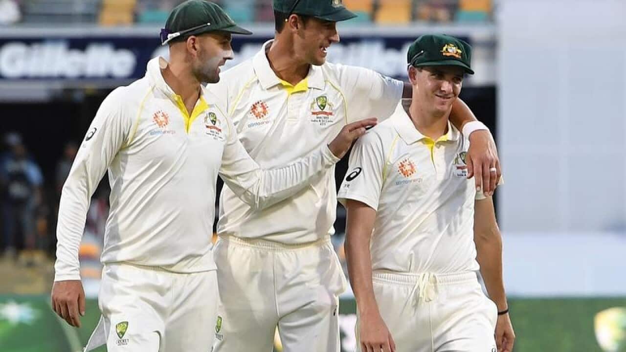 Australian bowler Jhye Richardson.