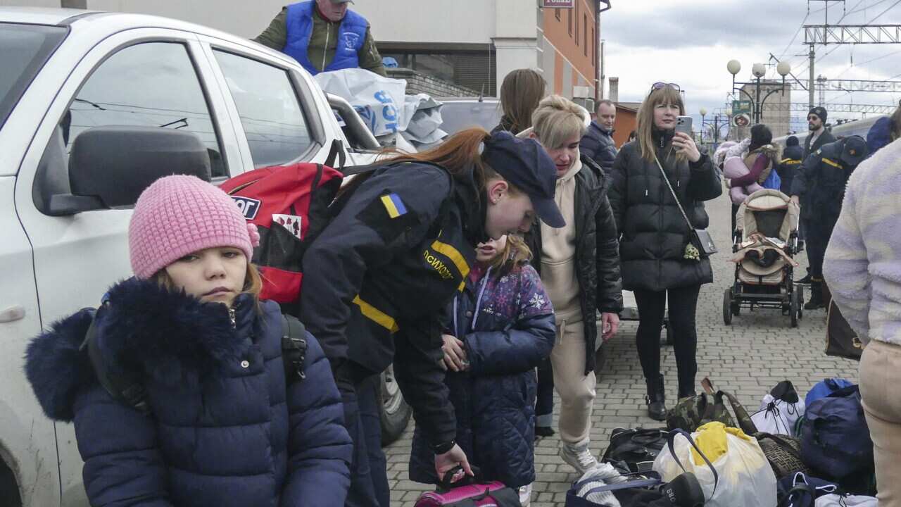 Ukrainian frontline evacuees relocated to Transcarpathian region