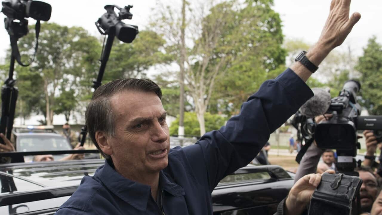 Jair Bolsonaro has promised to crack down on crime. 