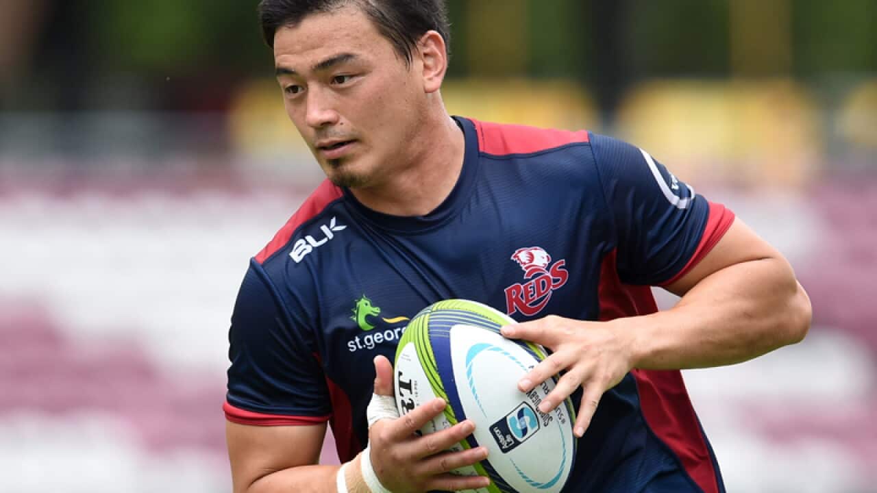 Queensland Reds Japanese player Ayumu Goromaru