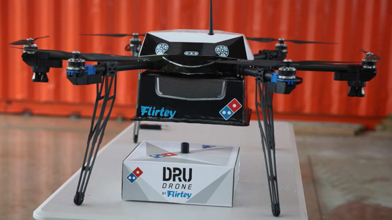 Domino's new robot pizza delivery system
