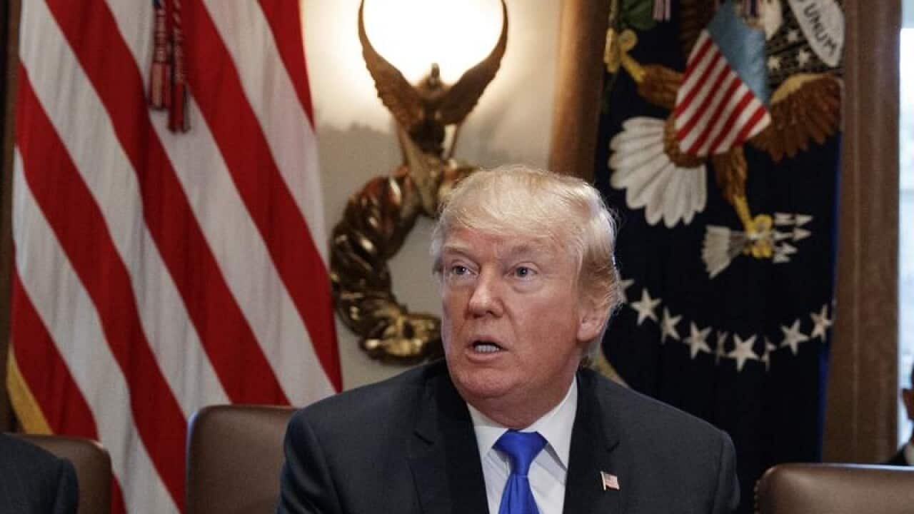 US President Donald Trump