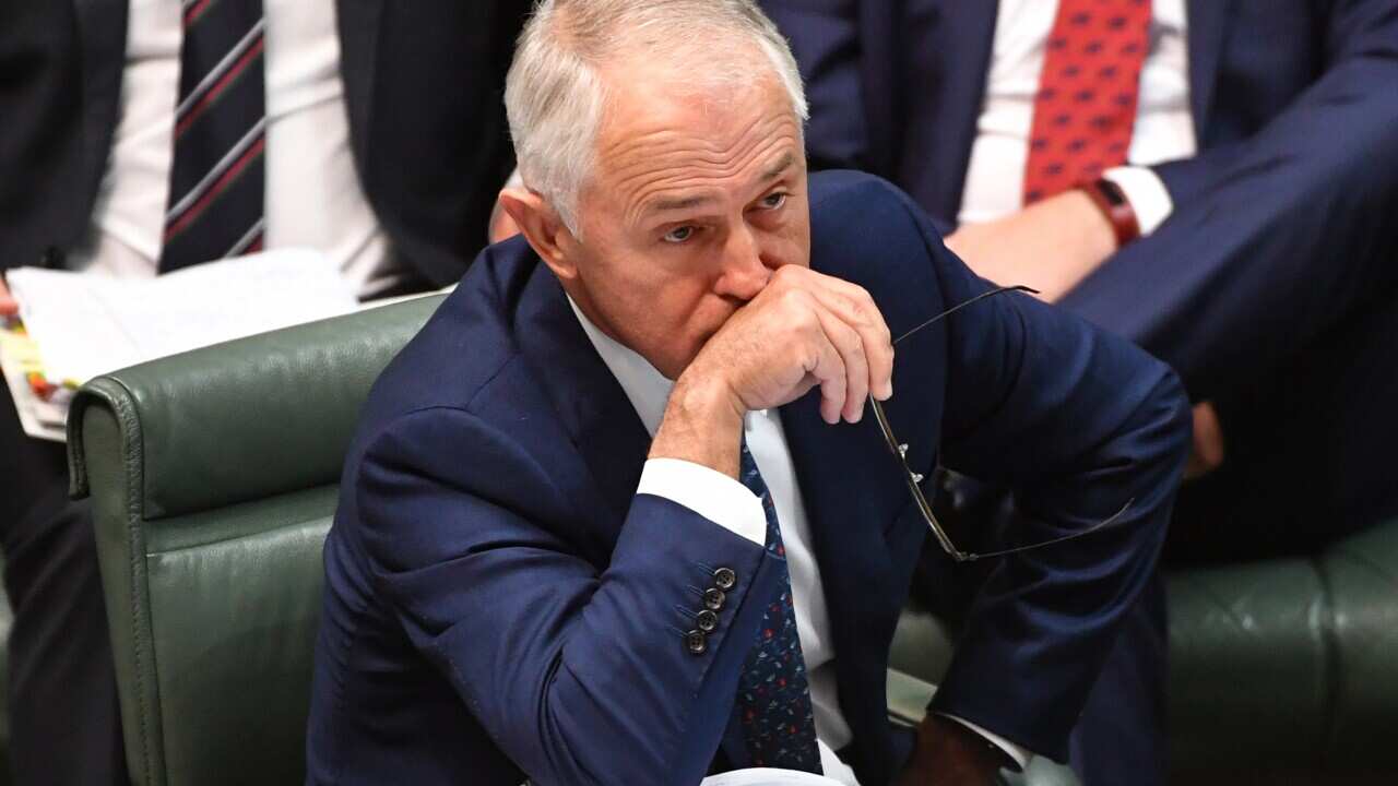 Australia's Prime Minister Malcolm Turnbull during Question Time in the House of Representatives in Canberra, Thursday, May 11, 2017. (AAP Image/Mick Tsikas) NO ARCHIVING