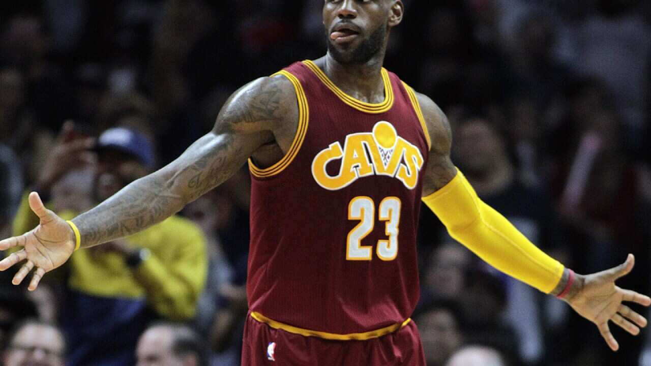 Cleveland Cavaliers star LeBron James