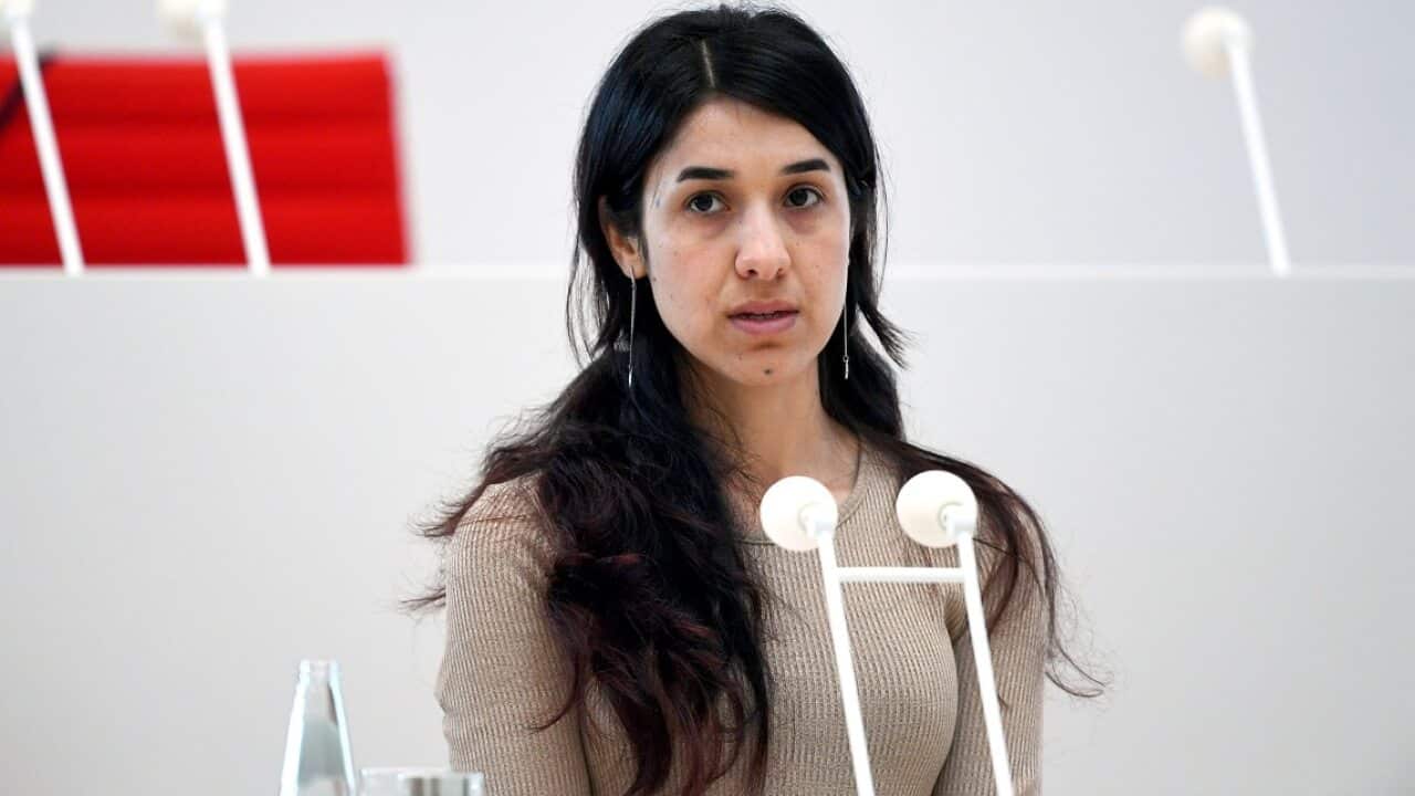 Nadia Murad is one of this year's recipients of the Nobel Peace Prize.