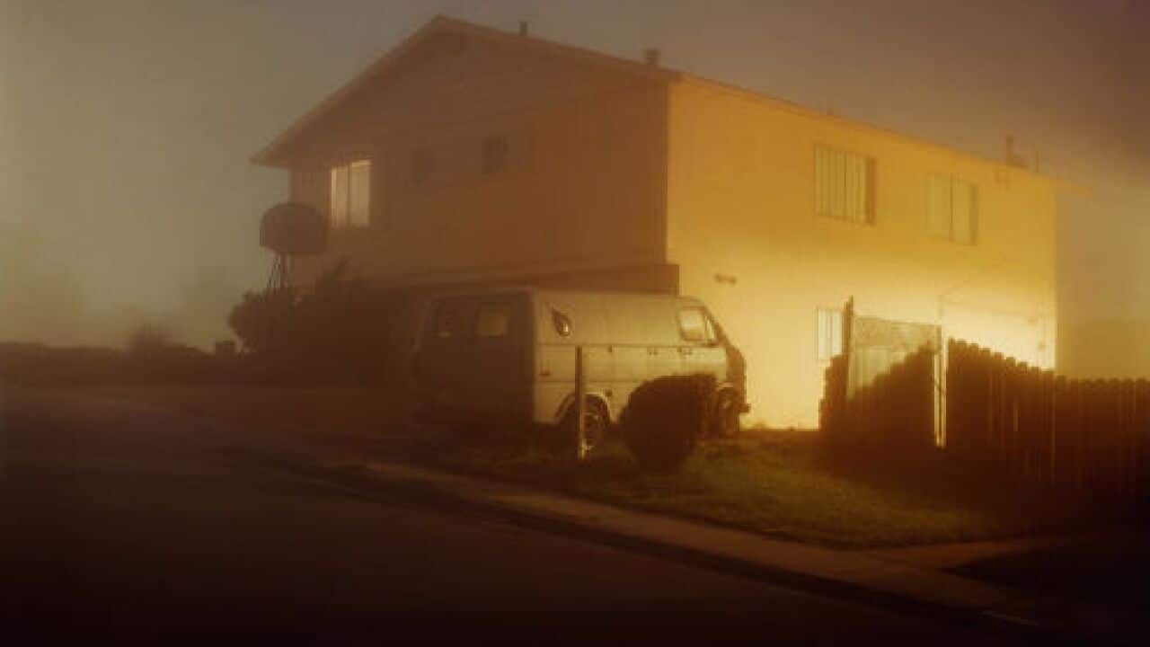 The code of the suburbs dictates a different set of rules for dealing with conflict (Todd Hido).