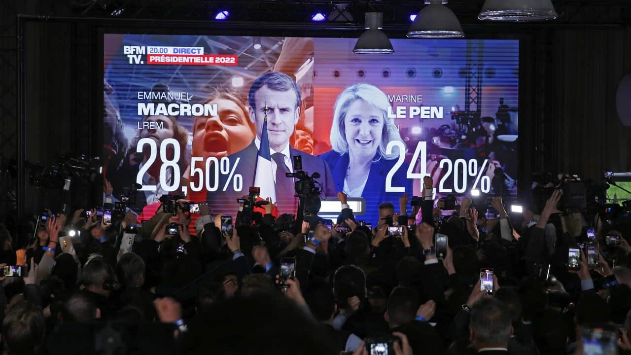 Election Night With Marine Le Pen's Rassemblement Nationale Party During France's 2022 Presidential Race
