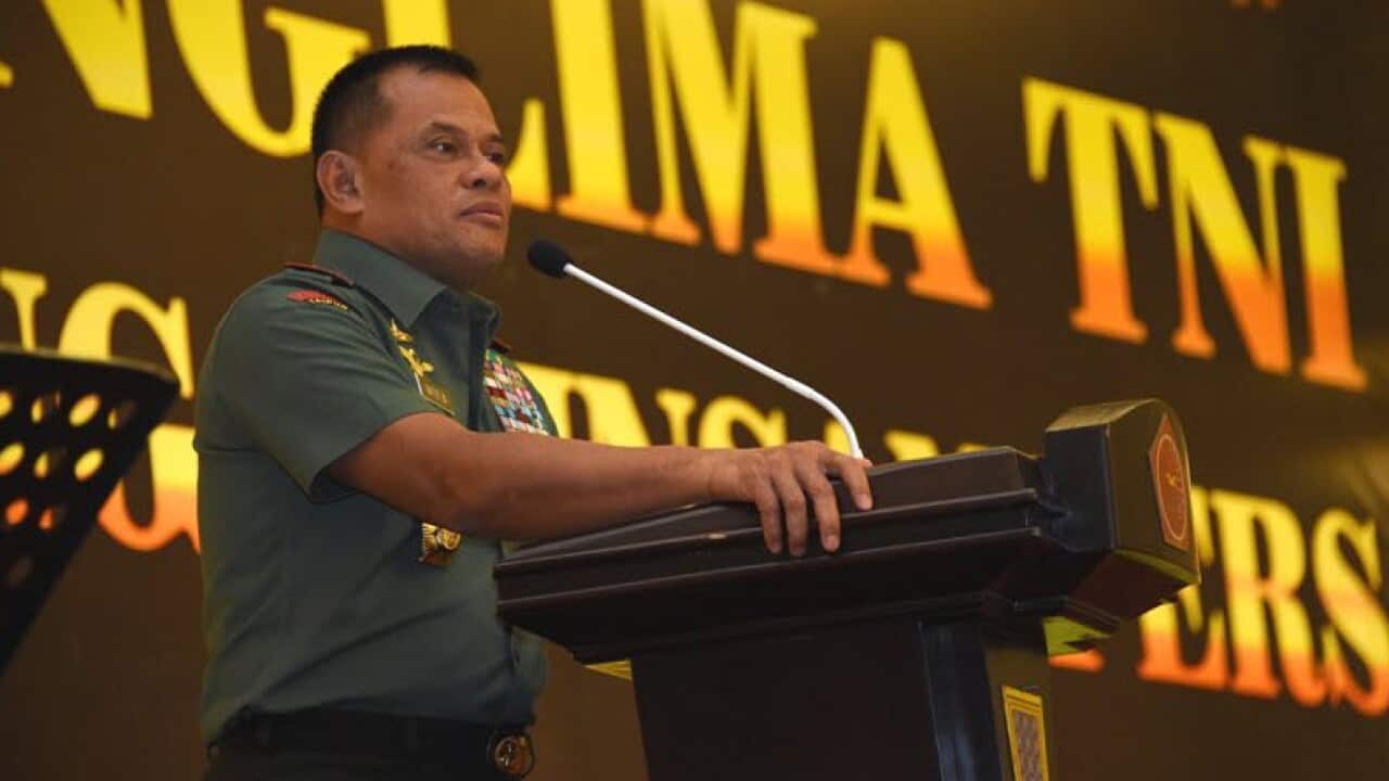 Gatot Nurmantyo says Indonesia is not safe, with IS hiding out right across Indonesia.