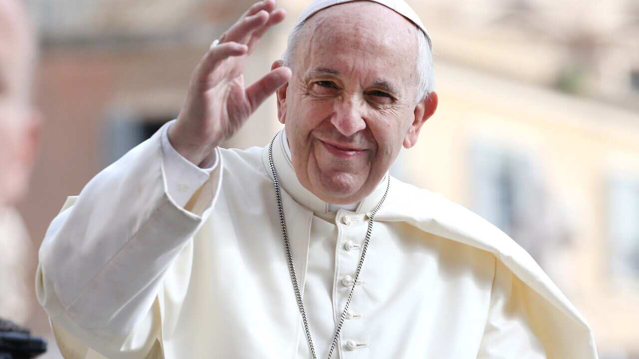 Pope Francis Holds His Weekly Audience