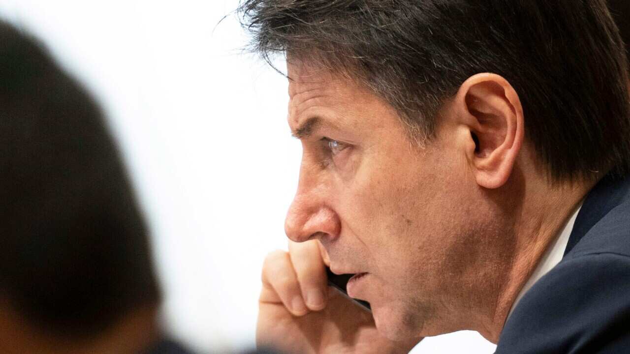 Italian PM Giuseppe Conte
