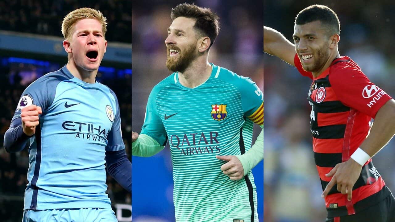 KDB Messi