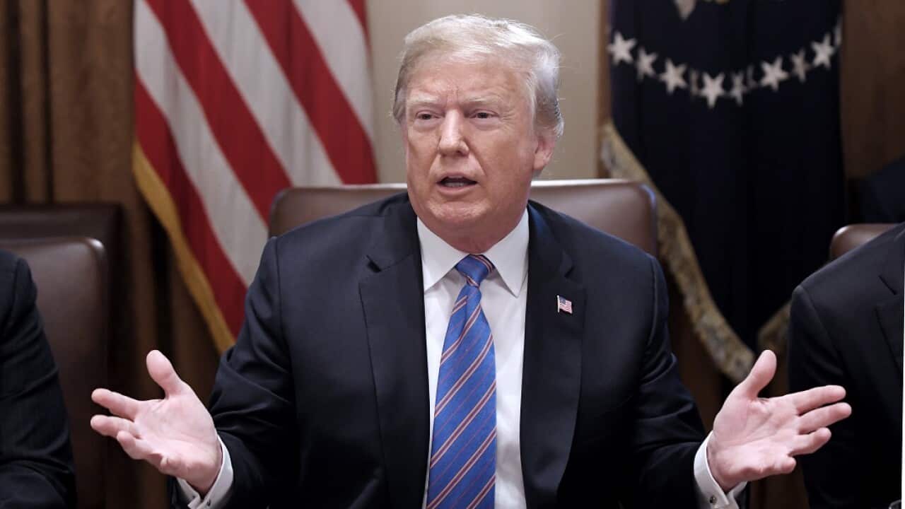 Donald Trump in the White House.